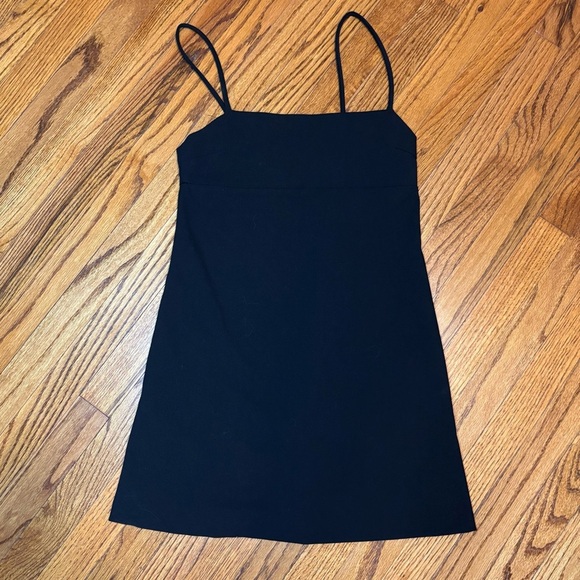 Women’s Zara Strappy Mini Black Dress, Size: XS - Picture 2 of 4